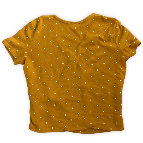 🪴 Old Navy Side Tie Wrap Polka Dot Top - Picture 2 of 5